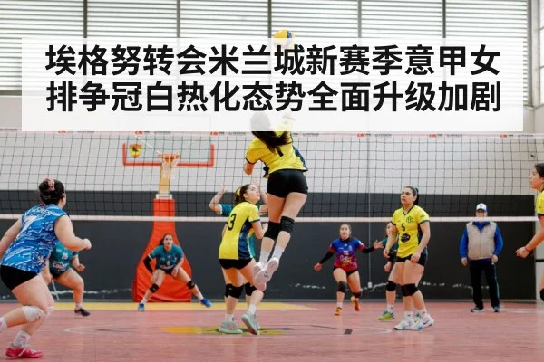 volleyball match action